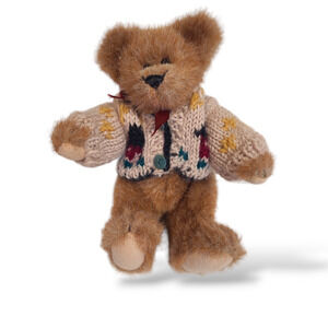 Boyds Bears Archive Collection Wilson Bear Golden Teddy Award Winner Articulated